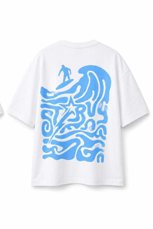 White BlueWave T-shirt